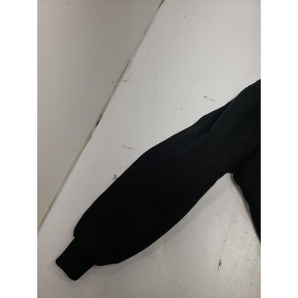 Walls Blizzard Pruf Mens Black Quilted Lined Hooded Work Jacket Size Large Tall - Picture 9 of 16